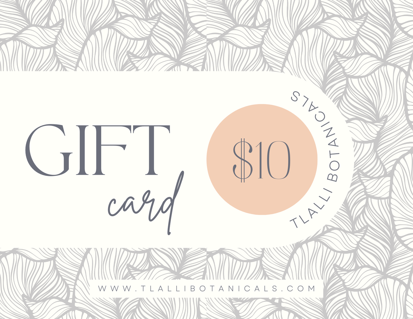 Tlalli Gift Card