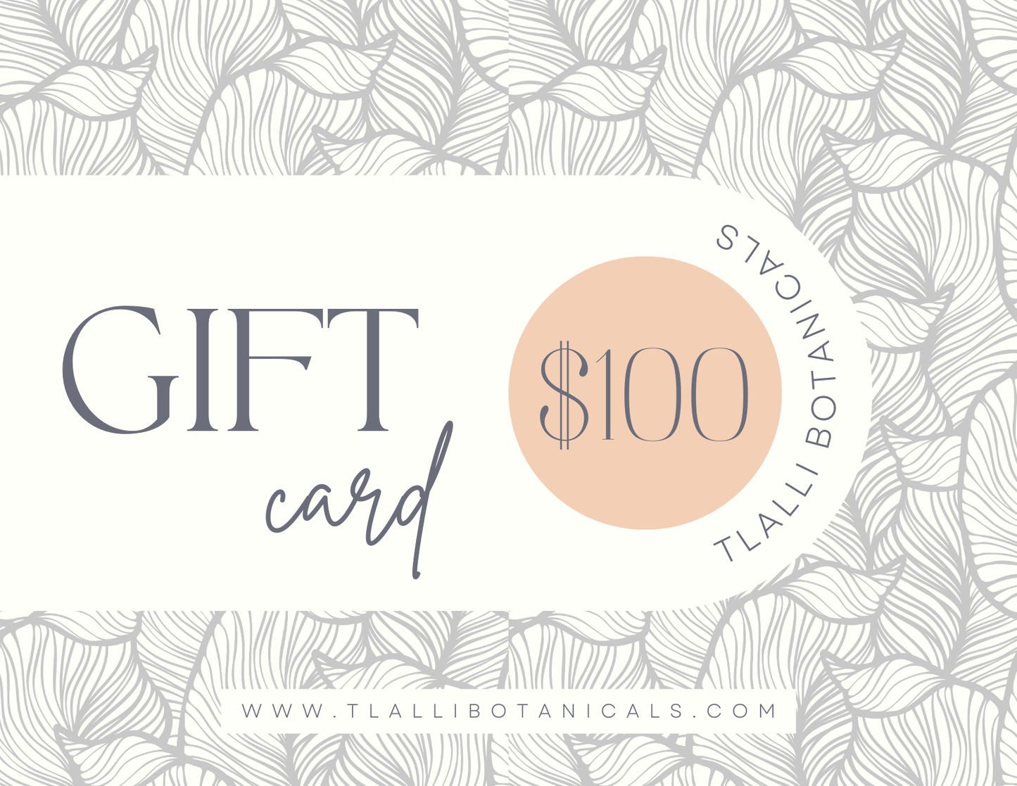 Tlalli Gift Card