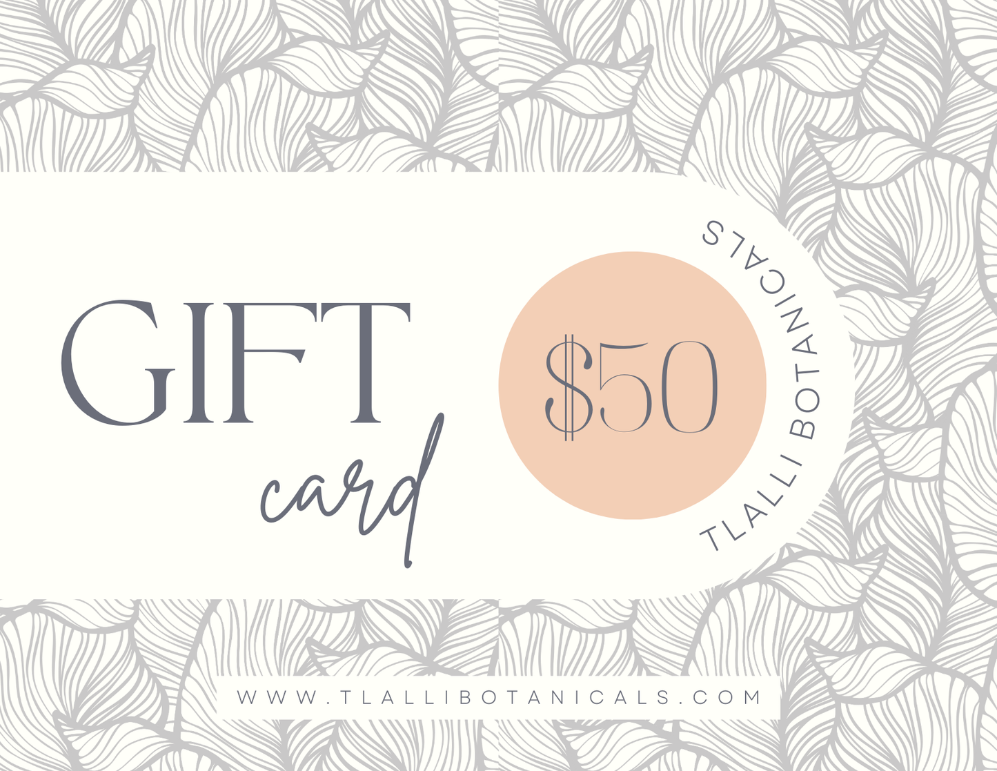 Tlalli Gift Card