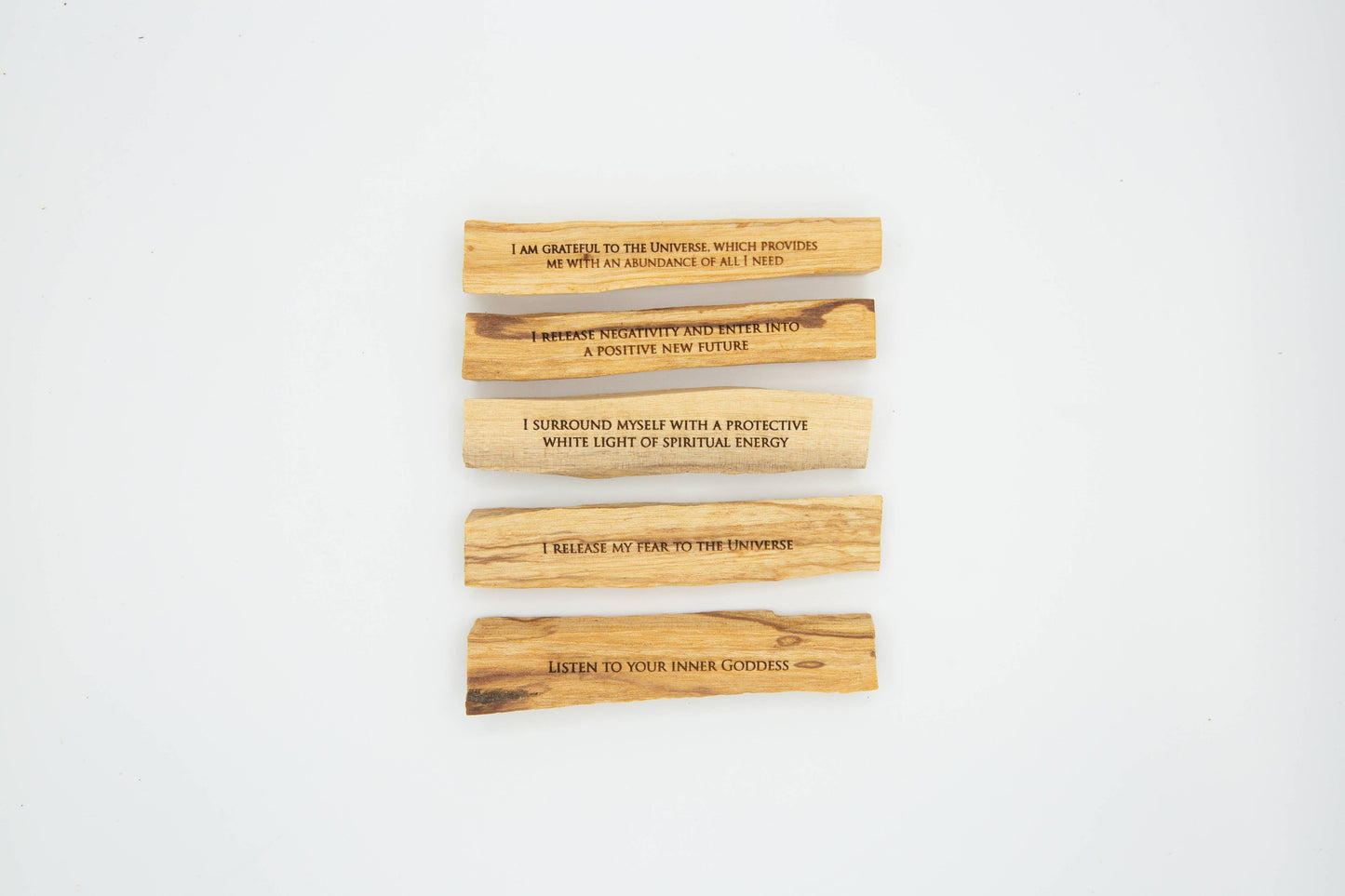 Palo Santo Engraved Incense